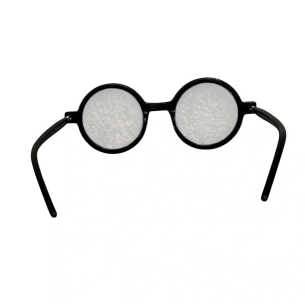 FAKE GLASSES Amazon brand plastic glass round frames clear plastic lenses style